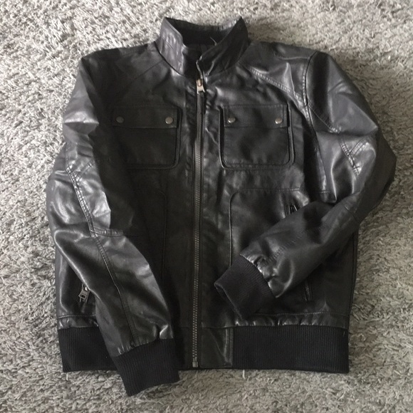 Calvin Klein Other - Calvin Klein/ Vegan Leather/ Moto Jacket/ Medium